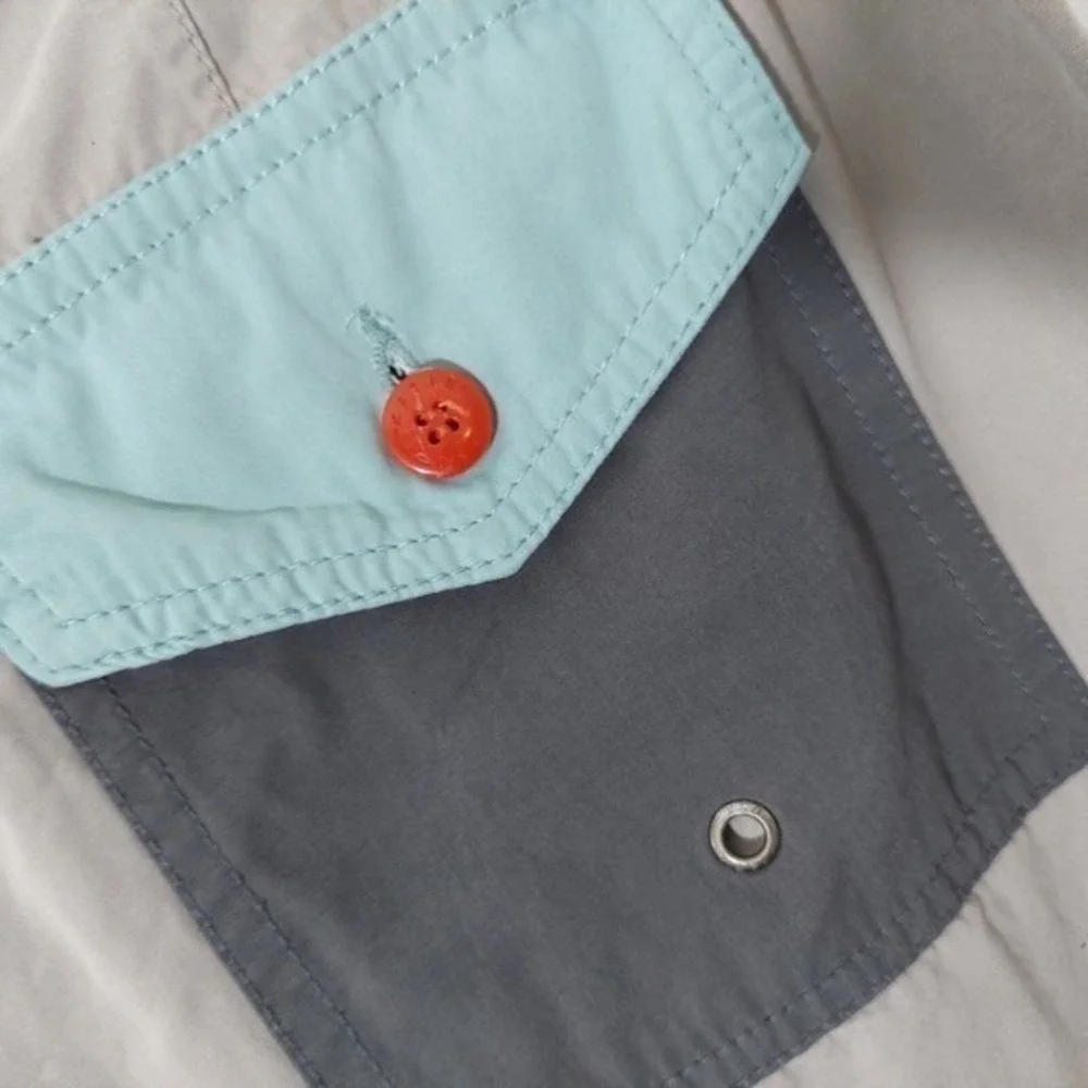 Katin USA Board Shorts Men 34 Colorblock Surf‎ Quick Dry Beach Vacation Trunks